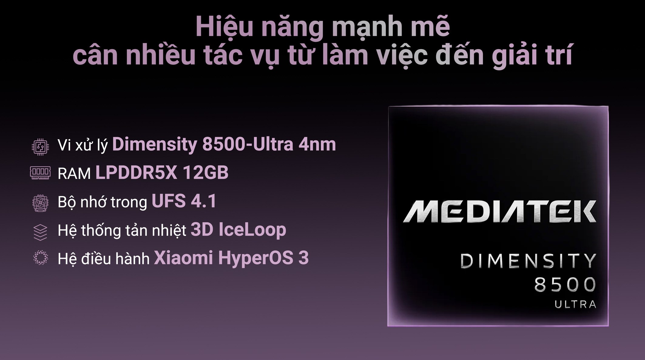 Điện thoại Xiaomi 17T 5G 12GB/256GB