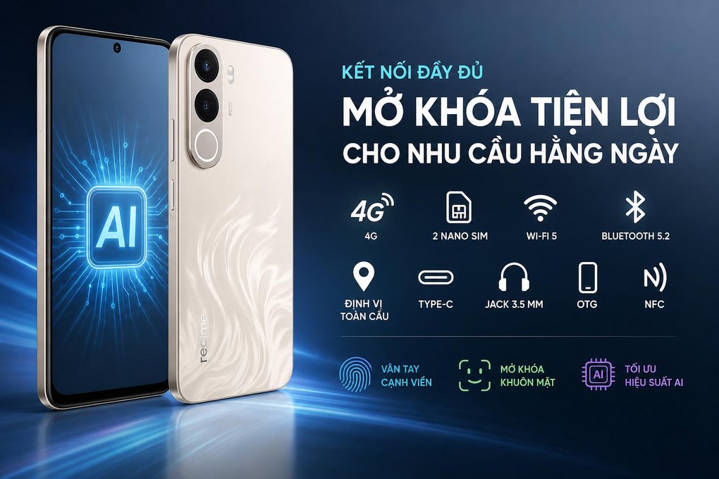 Điện thoại realme C100x 6GB/128GB