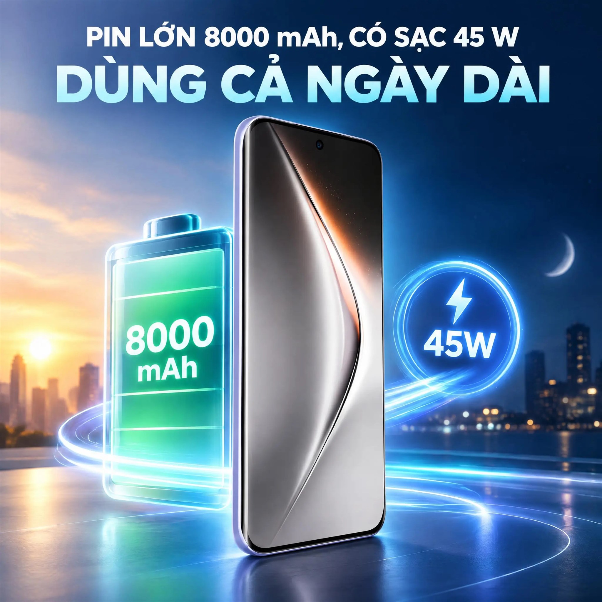 Điện thoại Tecno Pova Curve 2 5G 8GB/128GB Tím - 4
