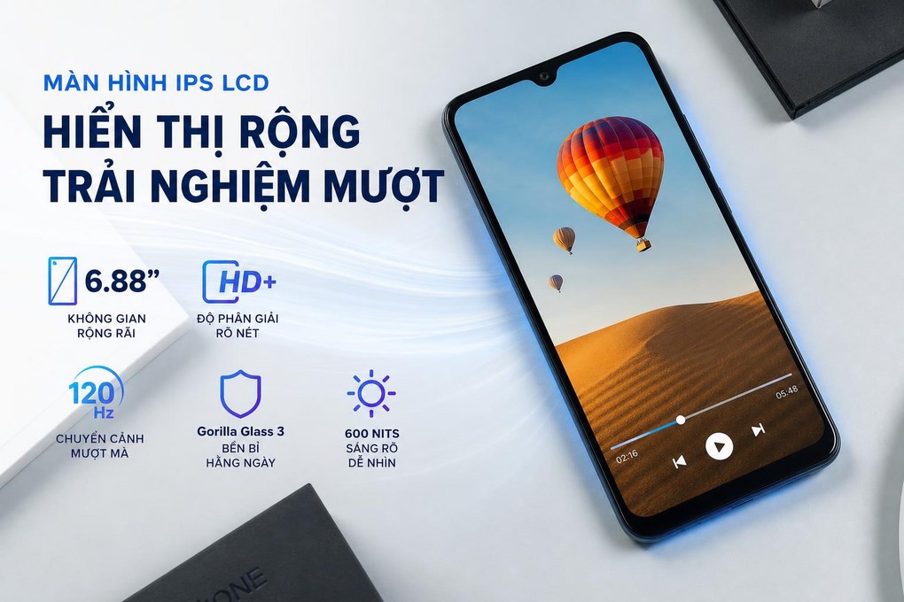 Điện thoại Motorola G06 POWER 4GB/64GB