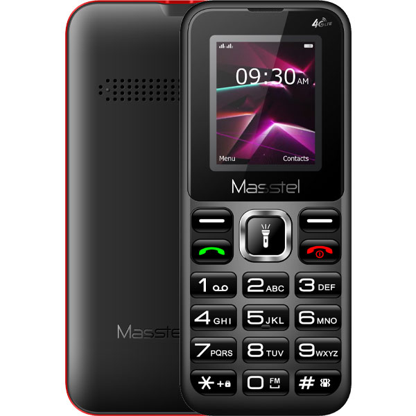 Masstel IZI 10S Đen Đỏ