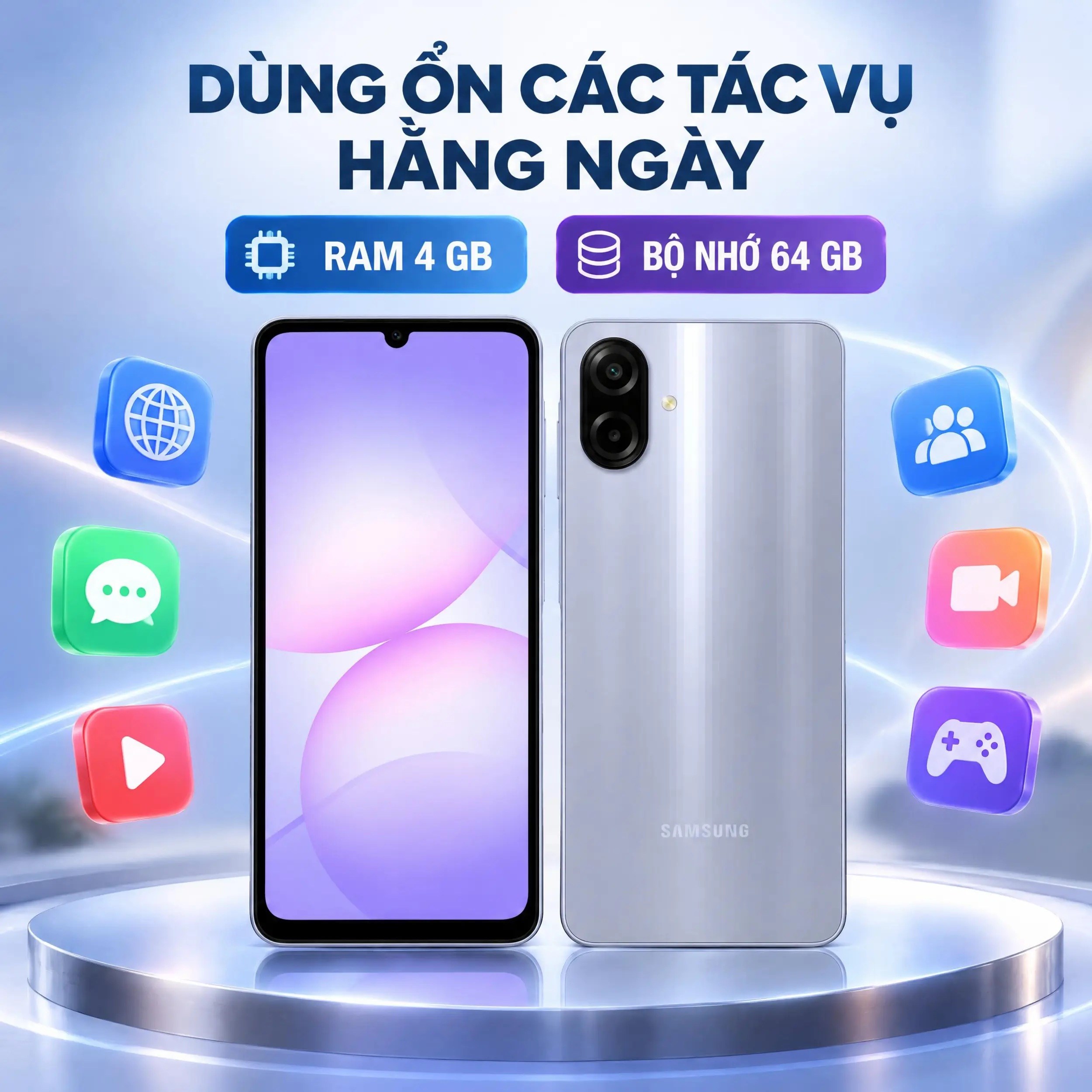 Điện thoại Samsung Galaxy A07s 4GB/64GB