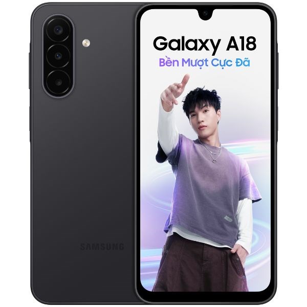Samsung Galaxy A18 Black Thumb