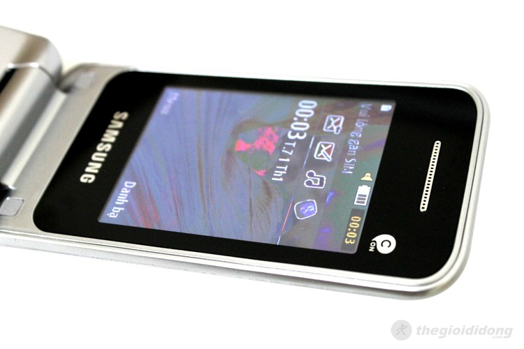 Điện thoại Samsung C3520 Màu Bạc