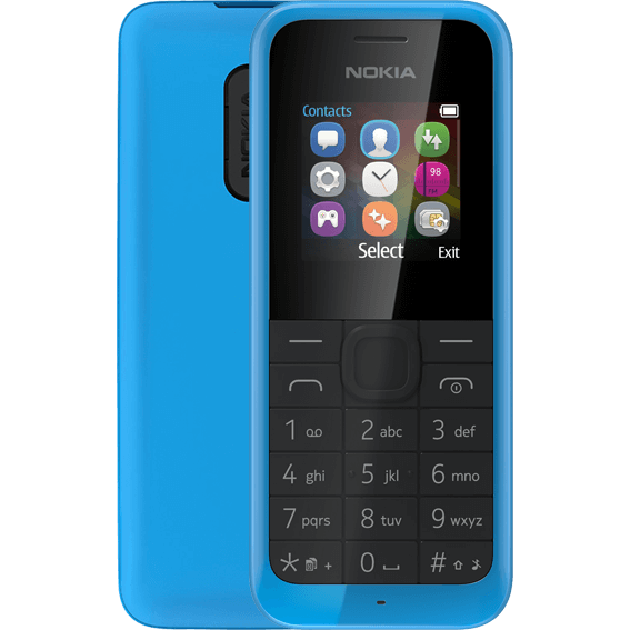 Điện thoại Nokia 105 (2013) Màu Xanh Dương