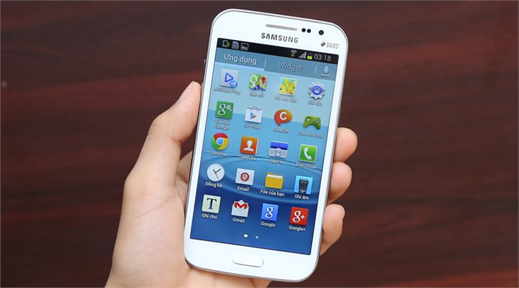 Điện thoại SAMSUNG GALAXY WIN I8552 Màu Trắng