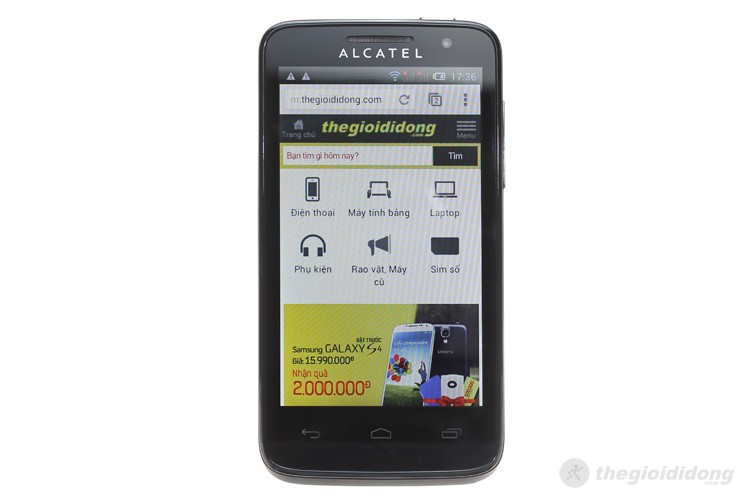 Điện thoại Alcatel One Touch Inspire 2 5020D Màu Đen