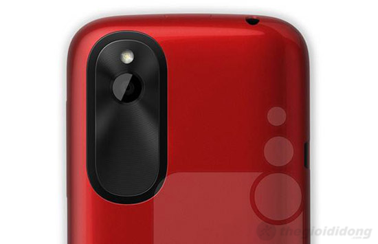 Camera 5MP Autofocus kèm đèn Flash LED của HTC Desire Q