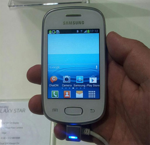 Galaxy Star S5280 gọn gàng trên tay bạn