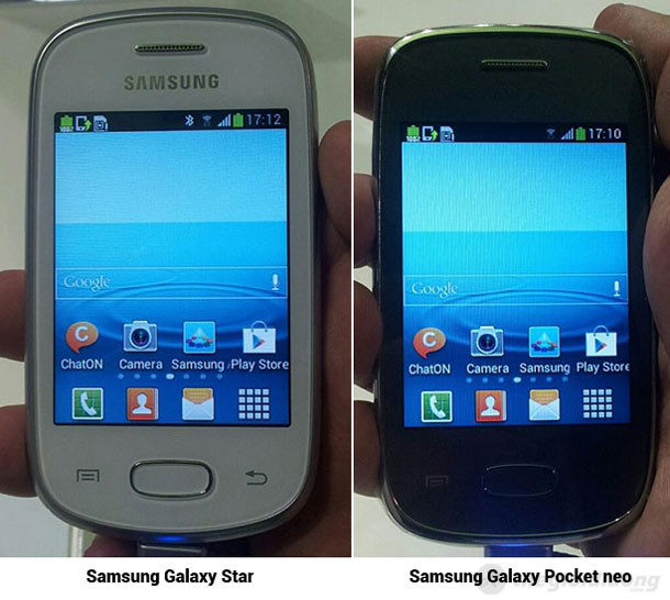Galaxy Galaxy Star và Galaxy Pocket neo được ra mắt cùng thời điểm