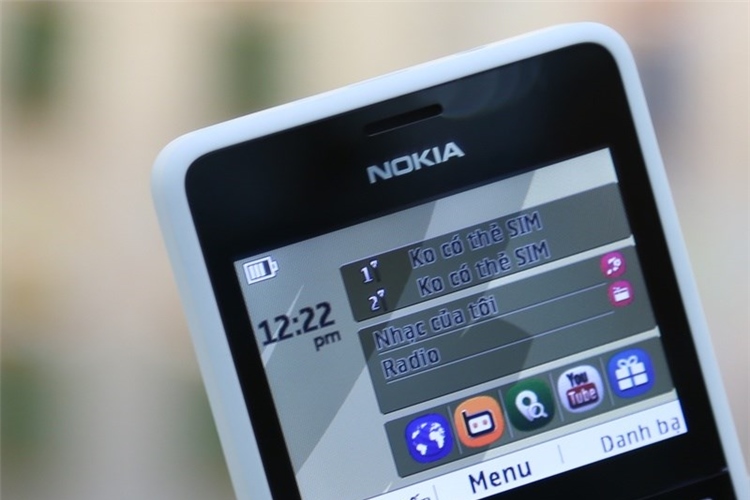 Điện thoại Nokia Asha 210 Dual Màu Trắng