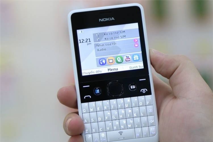 Điện thoại Nokia Asha 210 Dual Màu Trắng