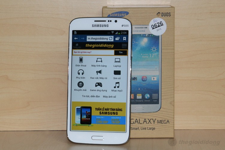 Điện thoại Samsung Galaxy Mega 5.8 Duos I9152
