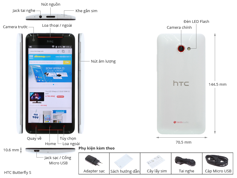 HTC Butterfly S