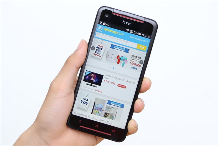 Điện thoại HTC Butterfly S Màu Đỏ