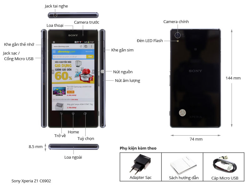 Sony Xperia Z1 C6902