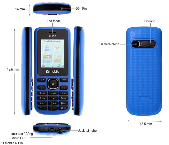 Q-mobile Q118