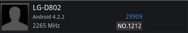 LG G2 đạt điểm Benchmark gần 30000