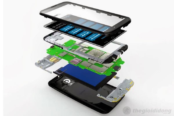 Màn hình của Moto X sắc nét với lớp kính cường lực bảo vệ Màn hình của Moto X sắc nét với lớp kính cường lực bảo vệ