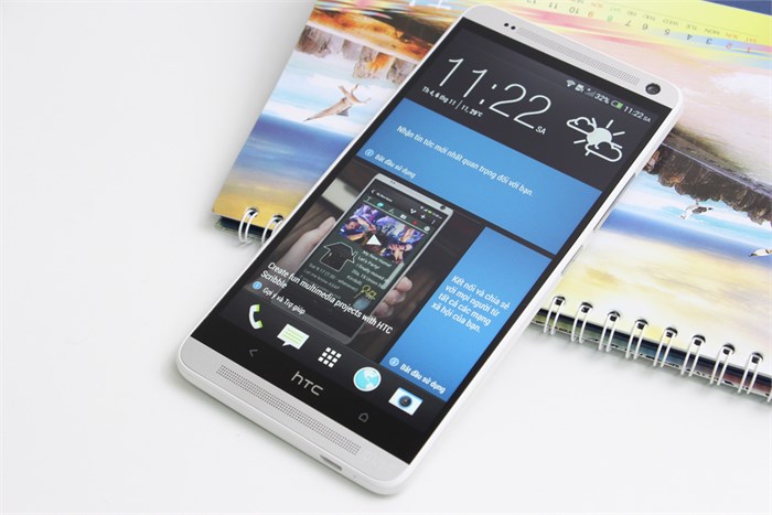 Điện thoại HTC One Max Màu Bạc