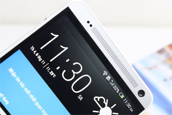 Điện thoại HTC One Max Màu Bạc