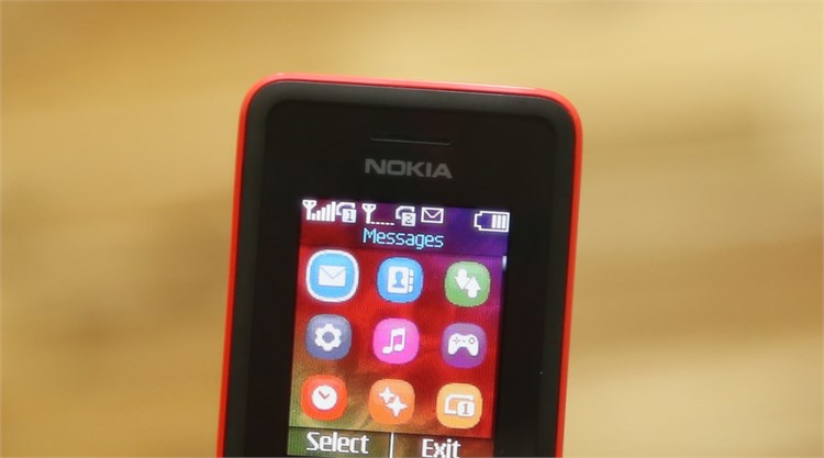 Điện thoại Nokia 107 Màu Đỏ