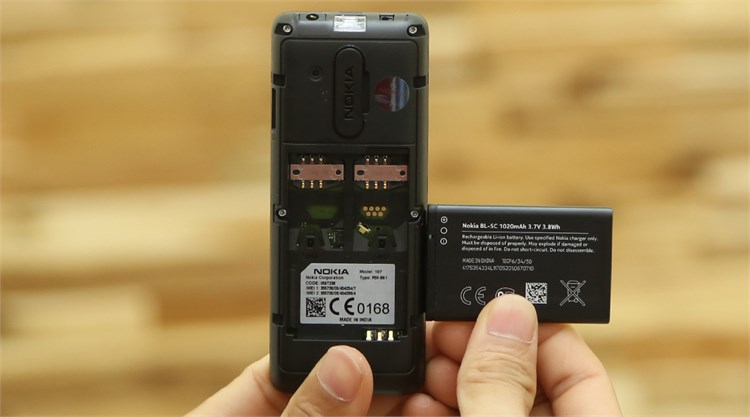 Điện thoại Nokia 107 Màu Đỏ