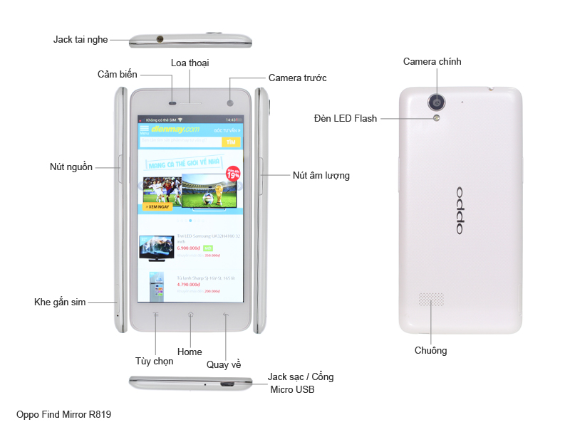 OPPO Find Mirror R819