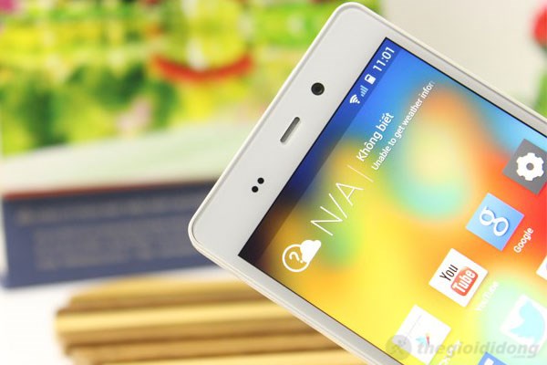 Nổi bật với máy ảnh trước và sau của Elife E6 Nổi bật với máy ảnh trước 5MP và sau 13MP của Gionee Elife E6