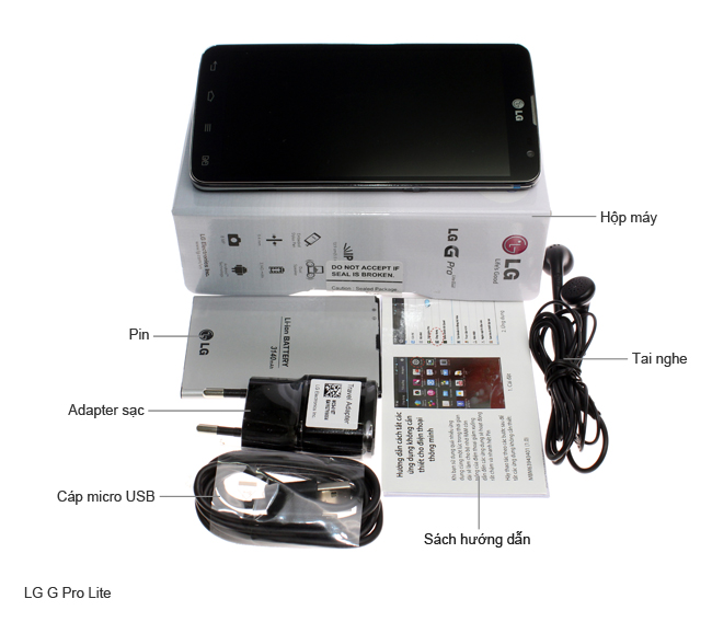 Bộ sản phẩm gồm: Hộp, Tai nghe, Sách hướng dẫn