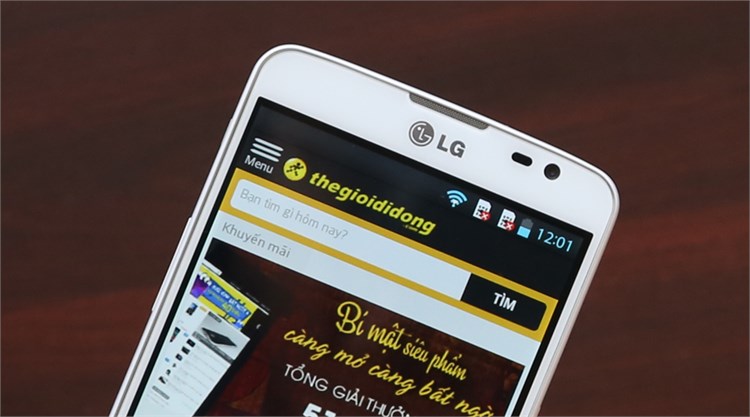 Điện thoại LG G Pro Lite Dual D686 Màu Trắng