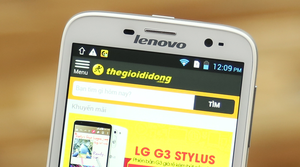 Điện thoại Lenovo A850 Màu Trắng