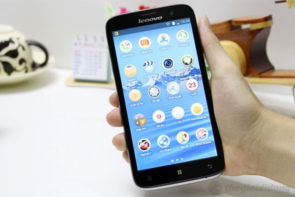 Lenovo A850 có màn hình rộng lên đến 5.5 inch Lenovo A850 có màn hình rộng lên đến 5.5 inch