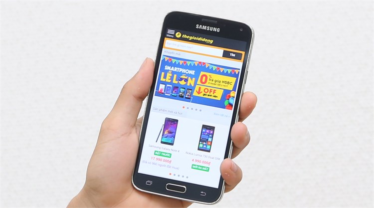 Điện thoại Samsung Galaxy S5 G900