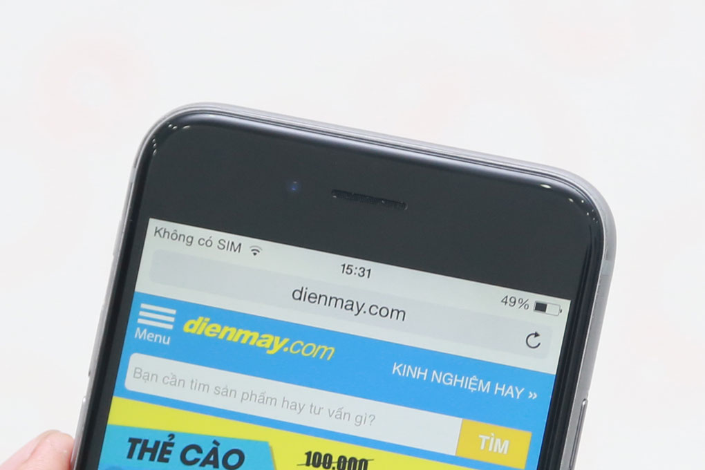 Điện thoại iPhone 6 16GB Màu Xám đậm