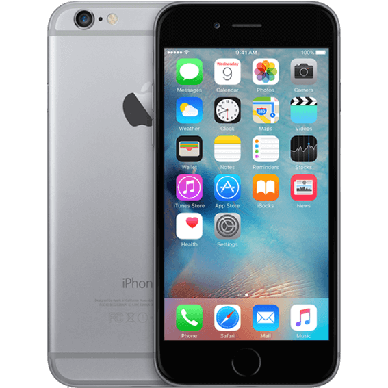 Điện thoại iPhone 6 16GB Màu Xám đậm