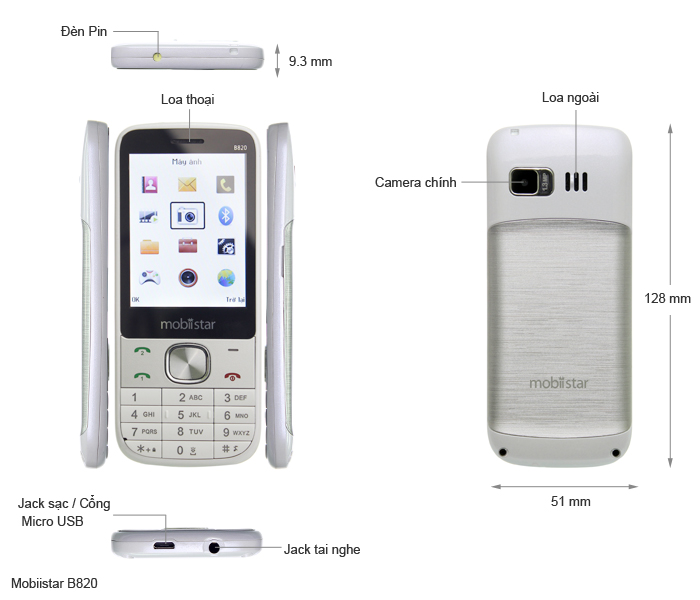 Mobiistar B820