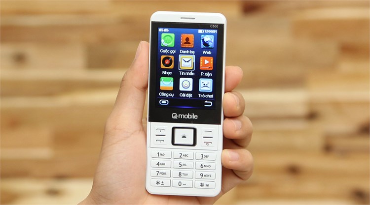 Điện thoại Q-Mobile C500 Màu Trắng