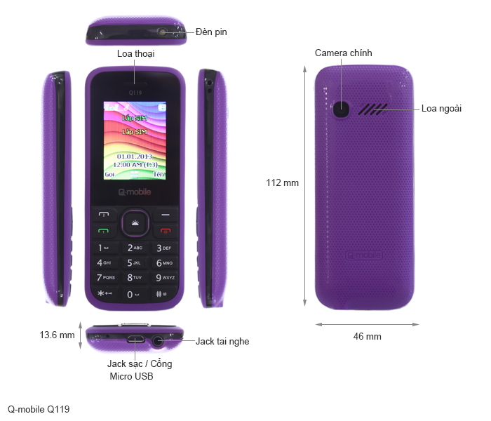 Q-mobile Q119