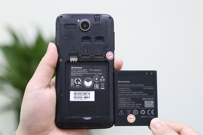 Điện thoại Lenovo A680 Màu Đen