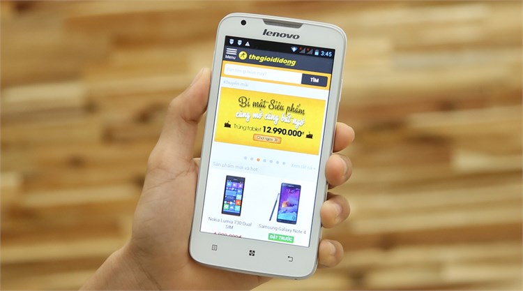 Điện thoại Lenovo A680 Màu Trắng