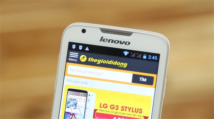 Điện thoại Lenovo A680 Màu Trắng