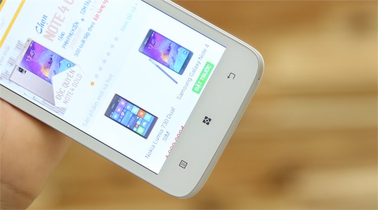 Điện thoại Lenovo A680 Màu Trắng