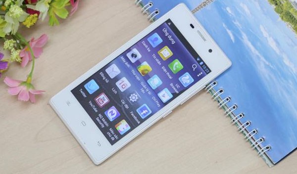 Gionee Passion P2 thiết kế