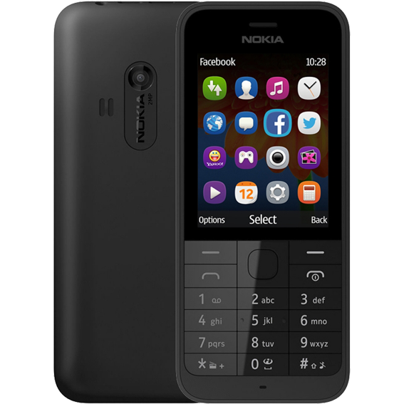 Điện thoại Nokia 220 Màu Đen