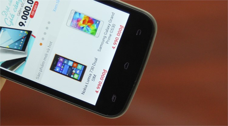 Điện thoại Mobiistar Touch Bean 452C Màu Đen