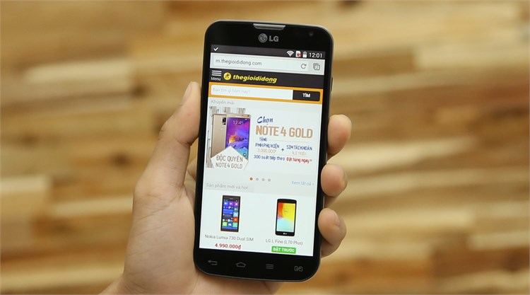 Điện thoại LG L90 Dual D410 Màu Đen