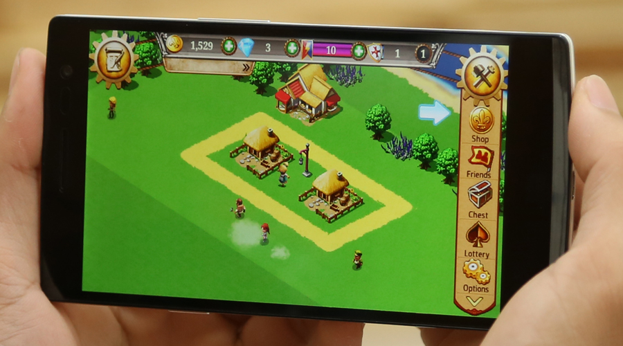 <p>Sử dụng cấu h&igrave;nh l&otilde;i tứ, tốc độ 2.3 GHz mạnh mẽ, c&ocirc;ng nghệ xử l&yacute; h&igrave;nh ảnh mới mang đến khả năng chơi game, lướt web ấn tượng, tiết kiệm pin đến 20%.</p>