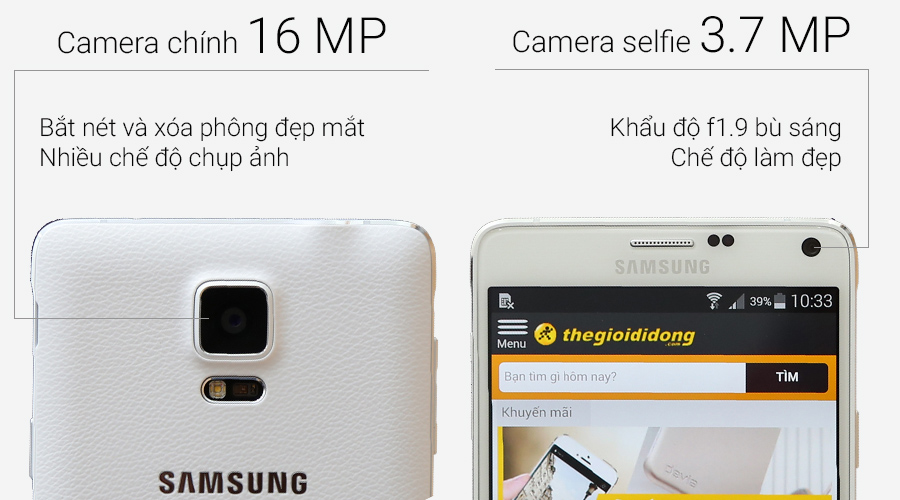 Điện thoại Samsung Galaxy Note 4