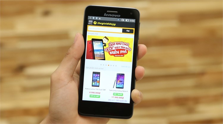 Điện thoại Lenovo S660 Màu Xám